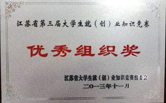siso獲省大學(xué)生就 創(chuàng) 業(yè)知識(shí)競(jìng)賽優(yōu)秀組織獎(jiǎng)